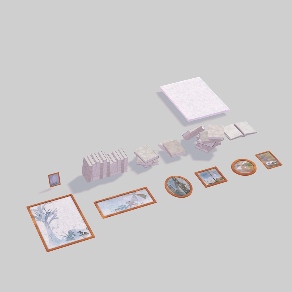 スタジオセット -Room-【オリジナル3Dモデル】