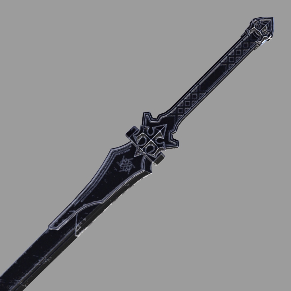 Biela-Katana【オリジナル3Dモデル】
