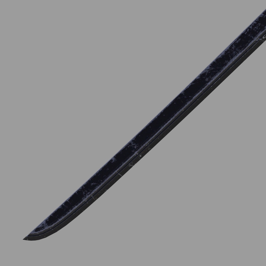 Biela-Katana【オリジナル3Dモデル】