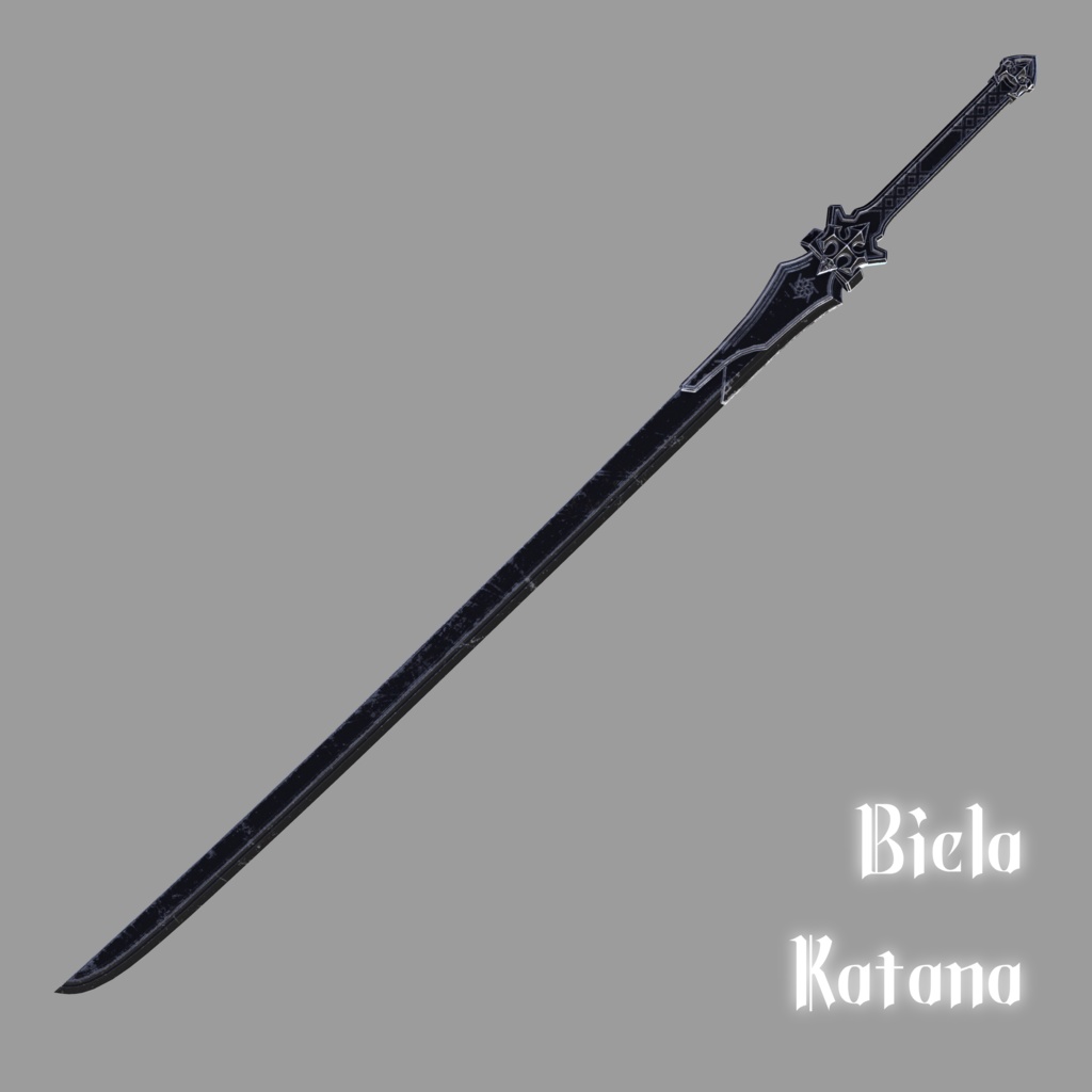 Biela-Katana【オリジナル3Dモデル】