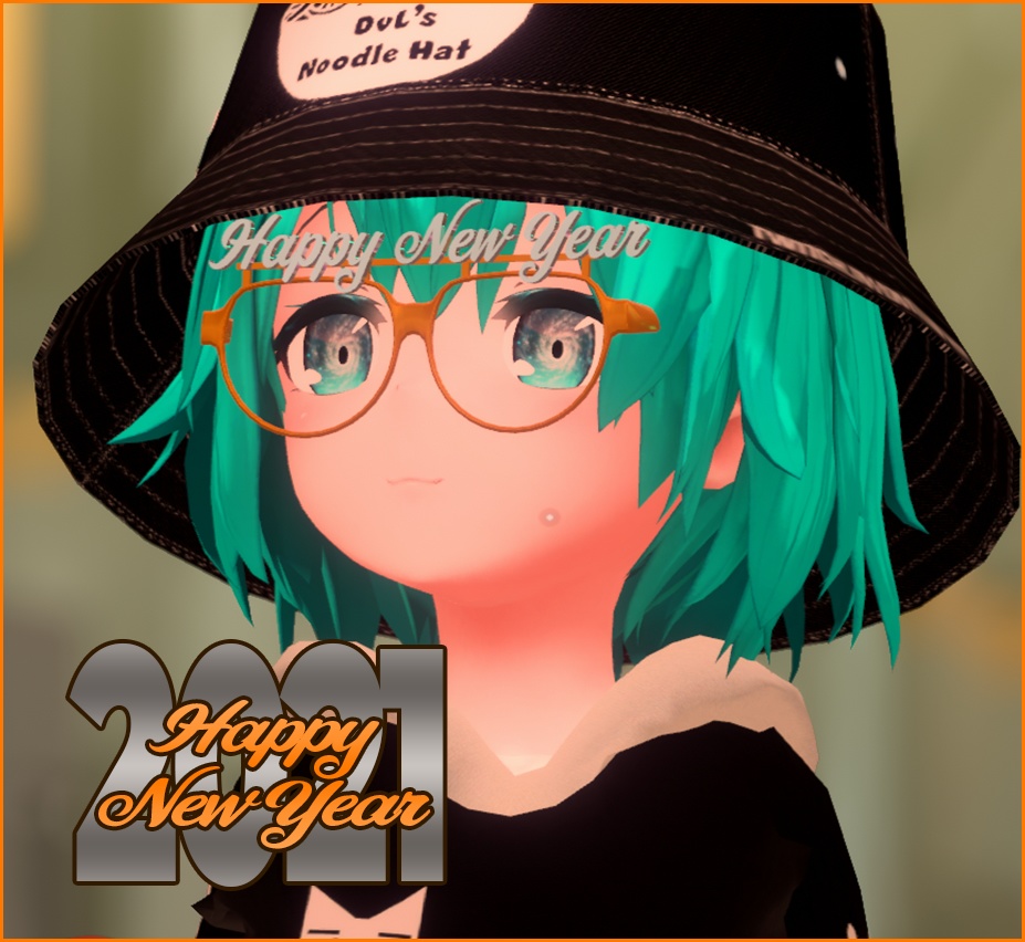 [2新年眼鏡] 2 Glasses Happy New Year 2021.