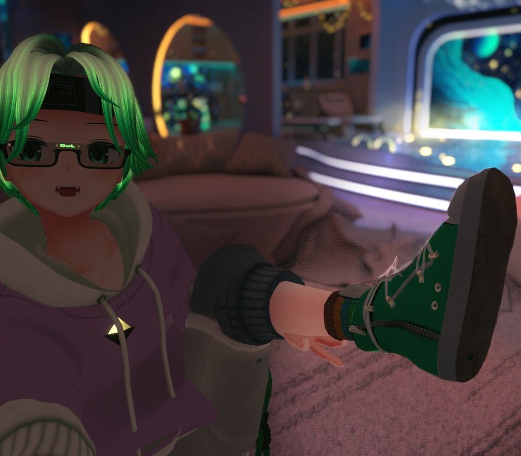Shoes - Rick Ows Hex 3D Model [VRChat Ready] - DvLRaphy - BOOTH