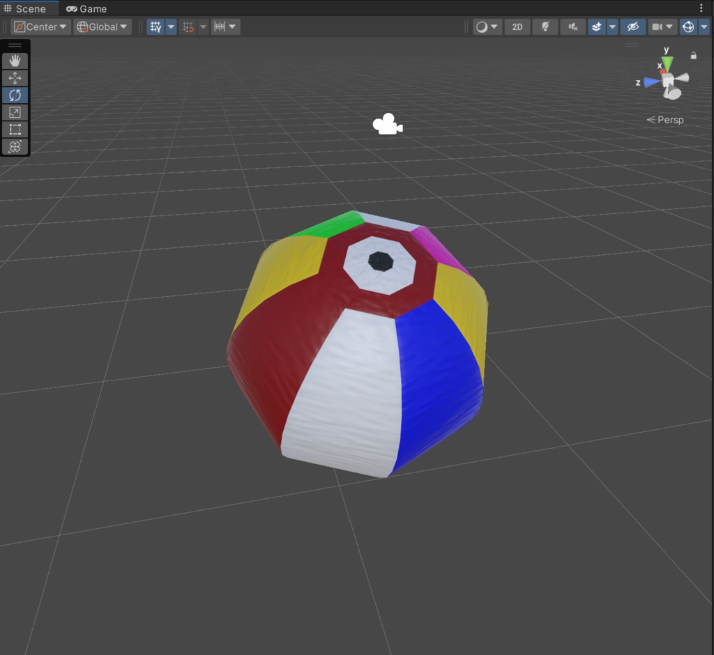 【3Dモデル】紙風船