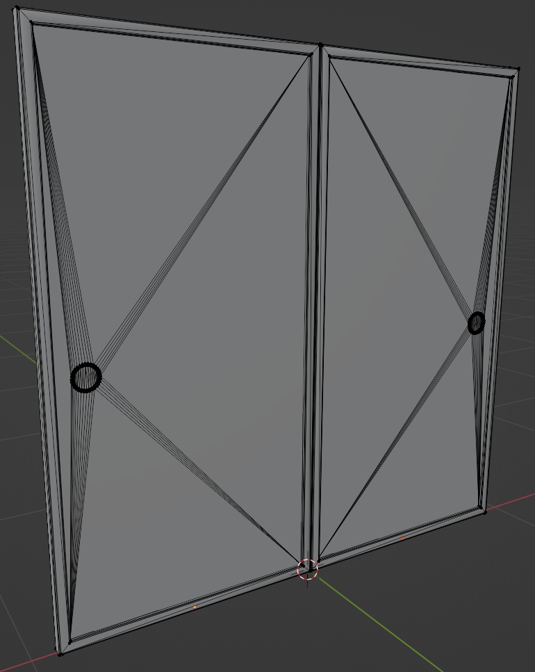 【3Dモデル】Fuji Fusuma ~藤の花柄ふすま~
