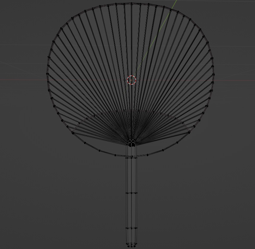 【3Dモデル】夏の和風ワールドにぴったり!「和風うちわ3種」🎐✨