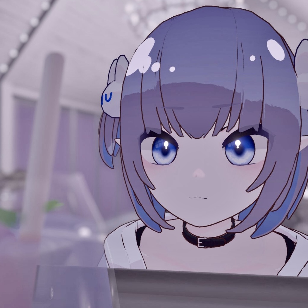 【VRC ニナ Nina専用】Milky way eye texture