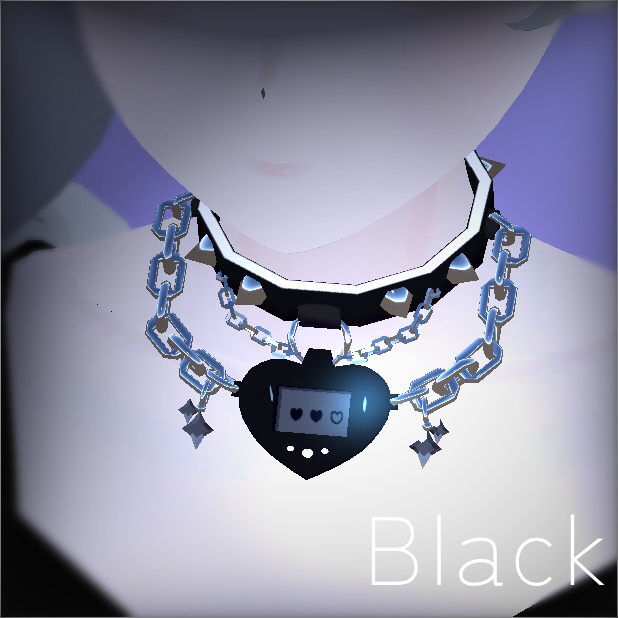 【VRC】小悪魔どりーみんチョーカー - Cute Devil Dreaming Choker -