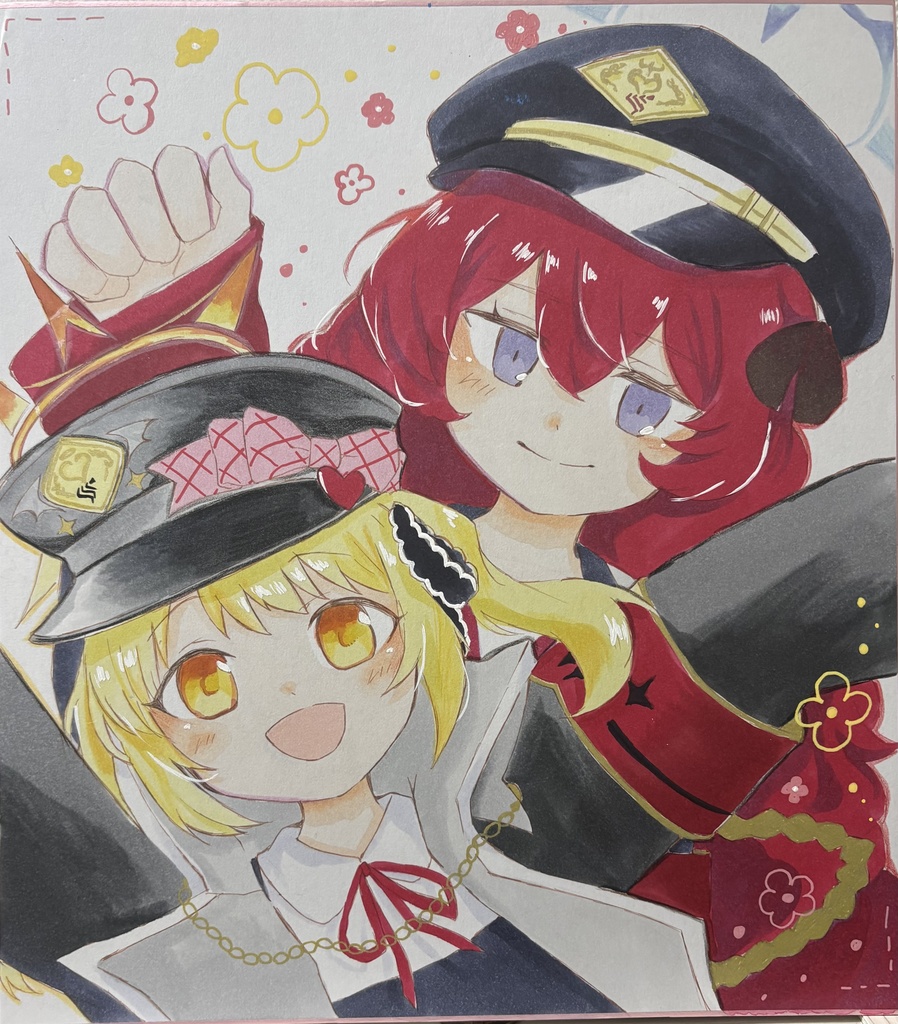 リクエスト色紙