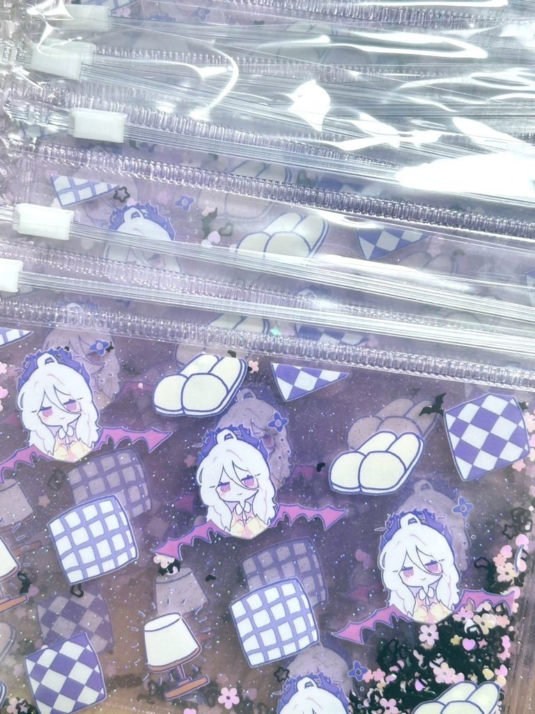 しなヒナとゆっくりおやすみポーチ