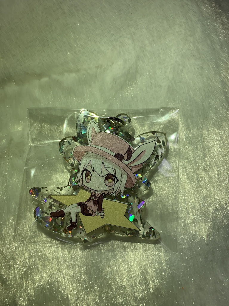 まみっト クラッシュフレーク アクリルキーホルダー