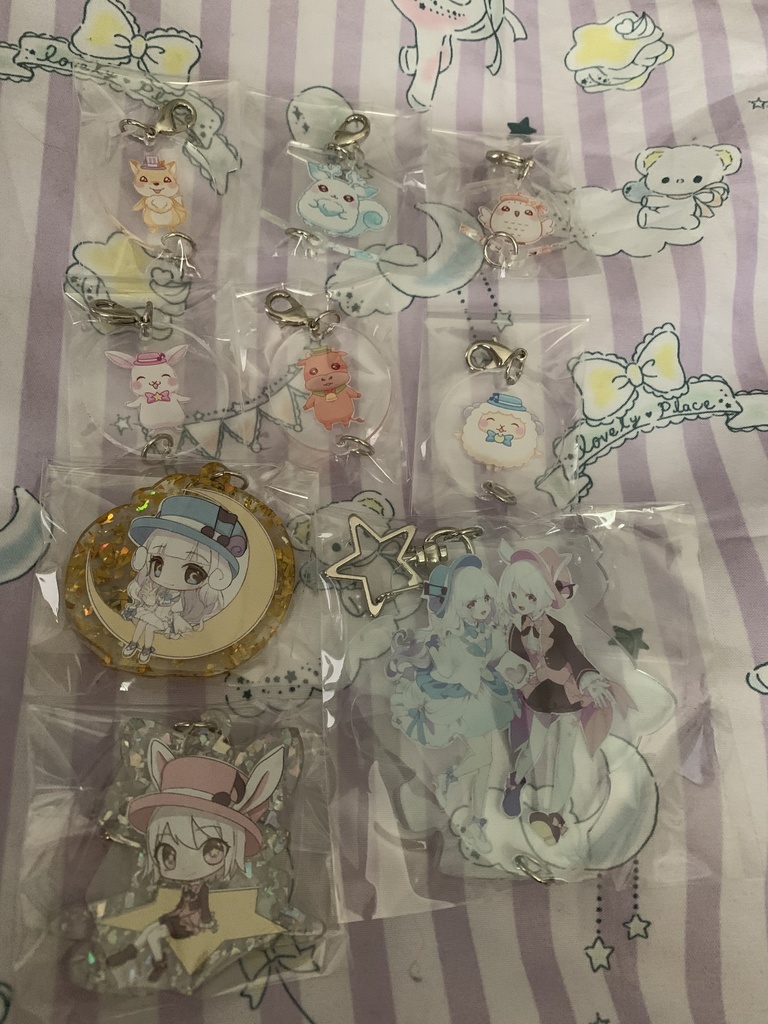 まどろみの森 アクリルキーホルダー チャーム コンプリートセット