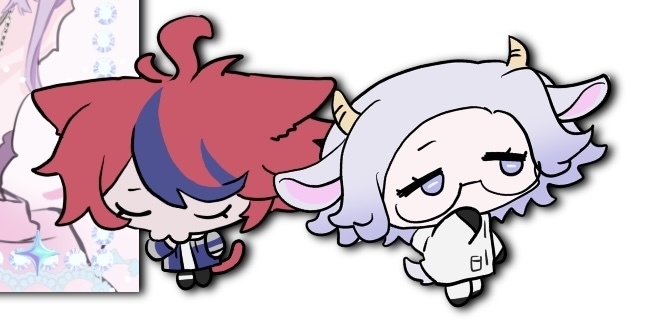 レンチキュラーカード+シール