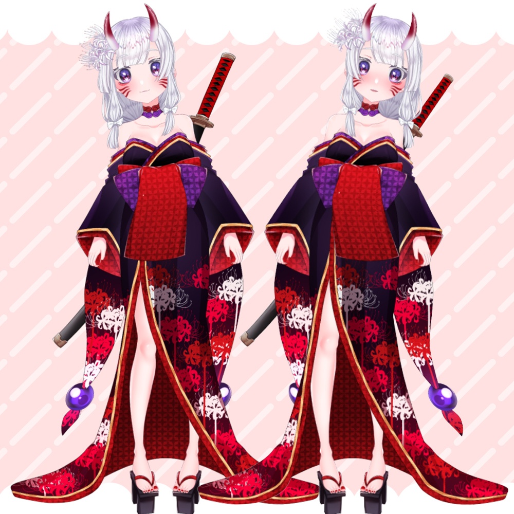 【割引中】Vtuber向けLive2Dモデル制作【納期5~7日】