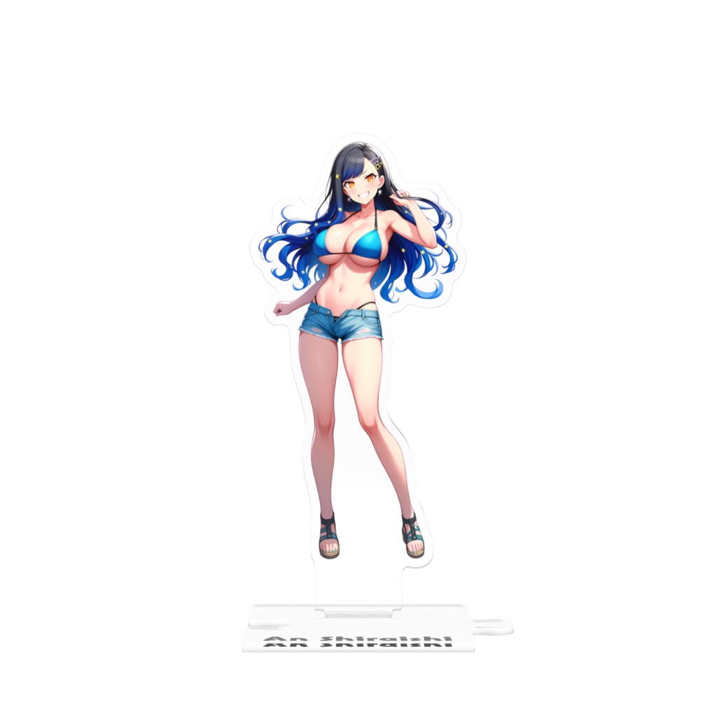 ビキニ白石杏 つながるアクスタ