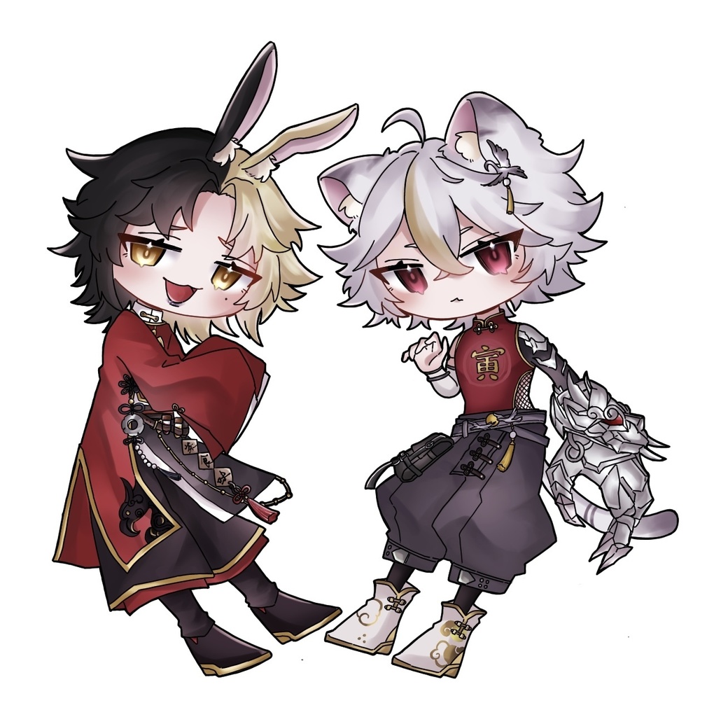 白虎多宝アクキー🎍