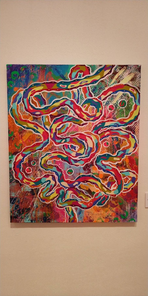 絵画『Newborn hybrid.』
