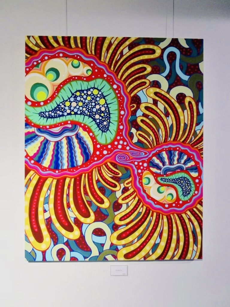 絵画『into the sea』