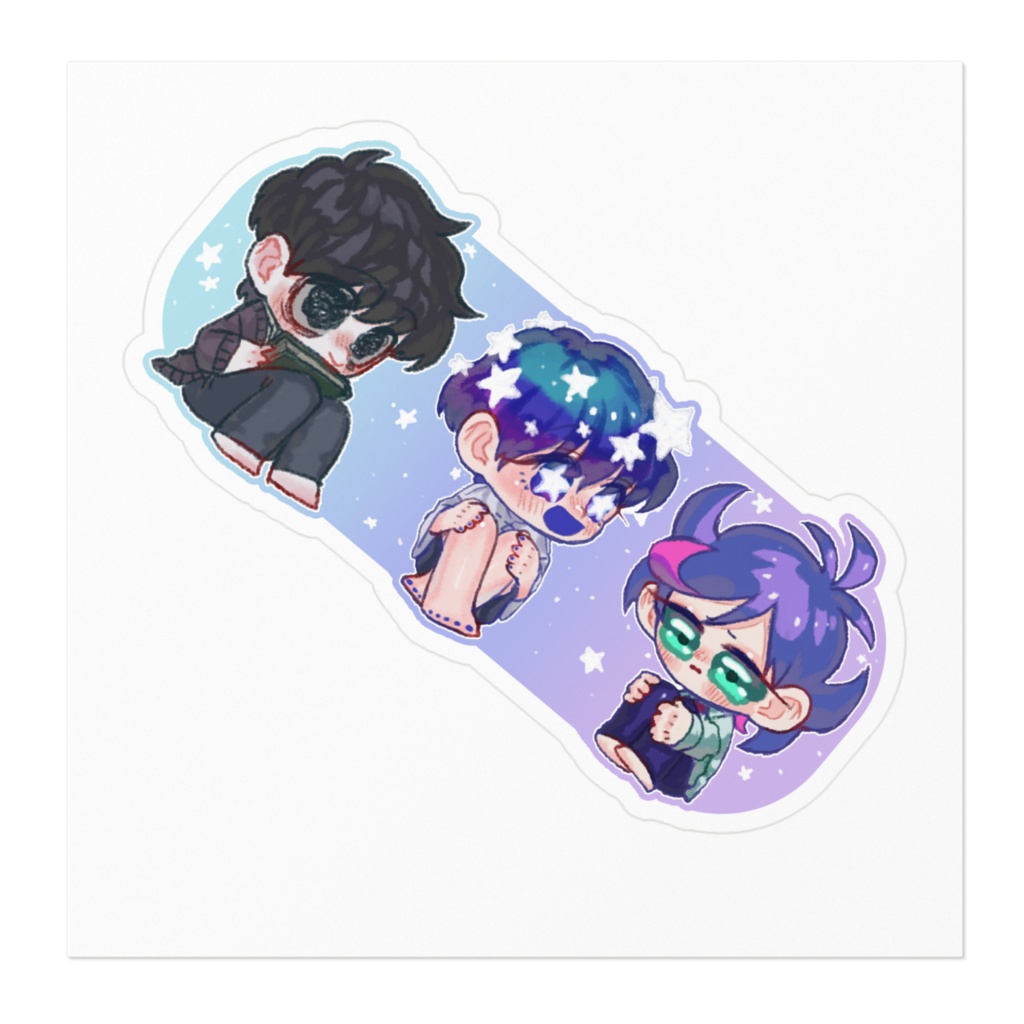 ちょこんと ステッカー