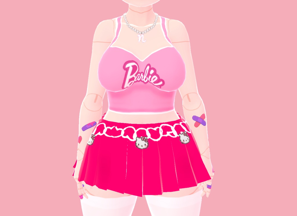 [VROID] Kawaii Y2k Outfit ୨୧