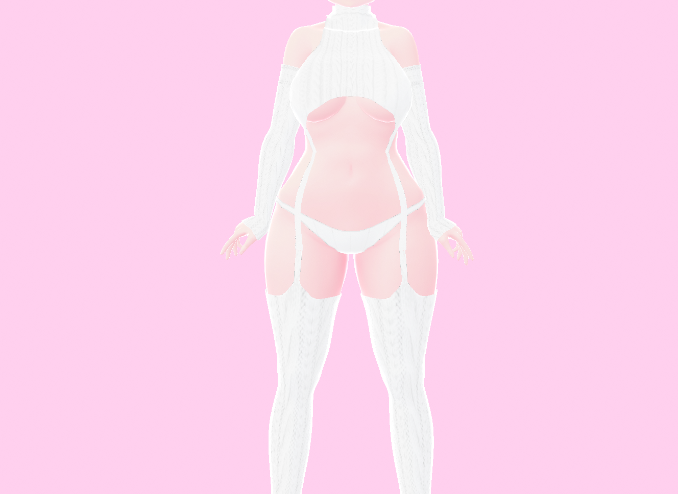 VROID Virgin Destroyer Sweaters Princesaboutique BOOTH vroid-virgin-destroyer-sweaters-princesaboutique-booth