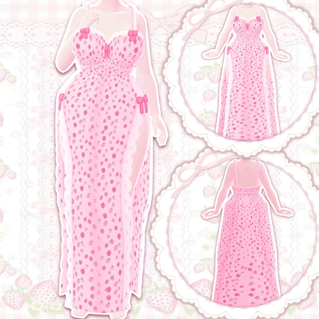 Pink Strawberry Dress ストロベリードレス