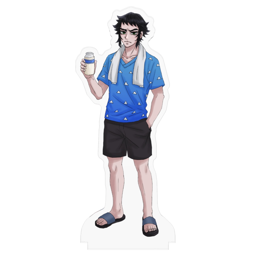 【鬼滅の刃】獪岳(風呂上がり)アクリルスタンド