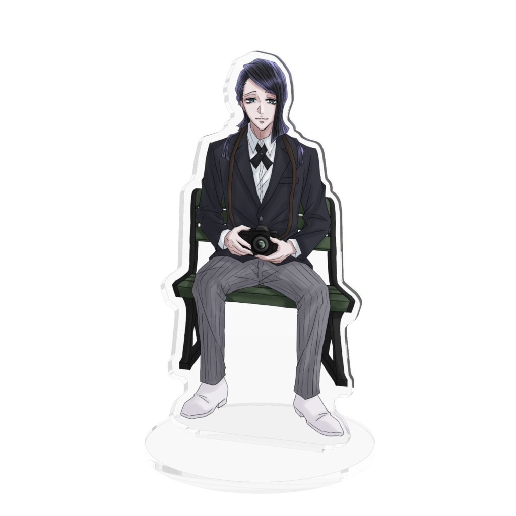 【鬼滅の刃】魘夢民尾アクリルスタンド（椅子シリーズ）