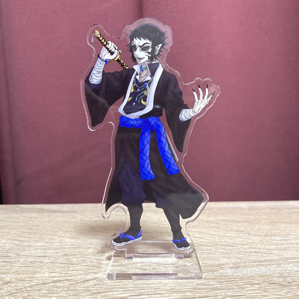 受注生産・同人グッズ【鬼滅の刃】獪岳（鬼）アクリルスタンド