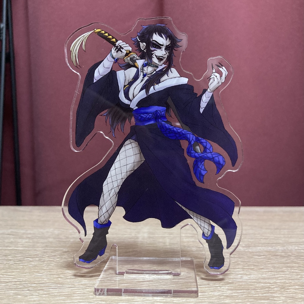 受注生産・同人グッズ【鬼滅の刃】獪岳（鬼・女性バージョン）アクリルスタンド