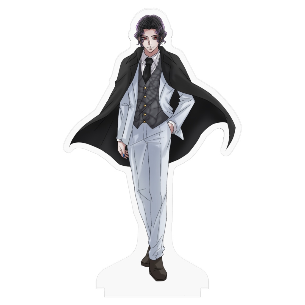 同人グッズ【鬼滅の刃】鬼舞辻無惨(外套)アクリルスタンド