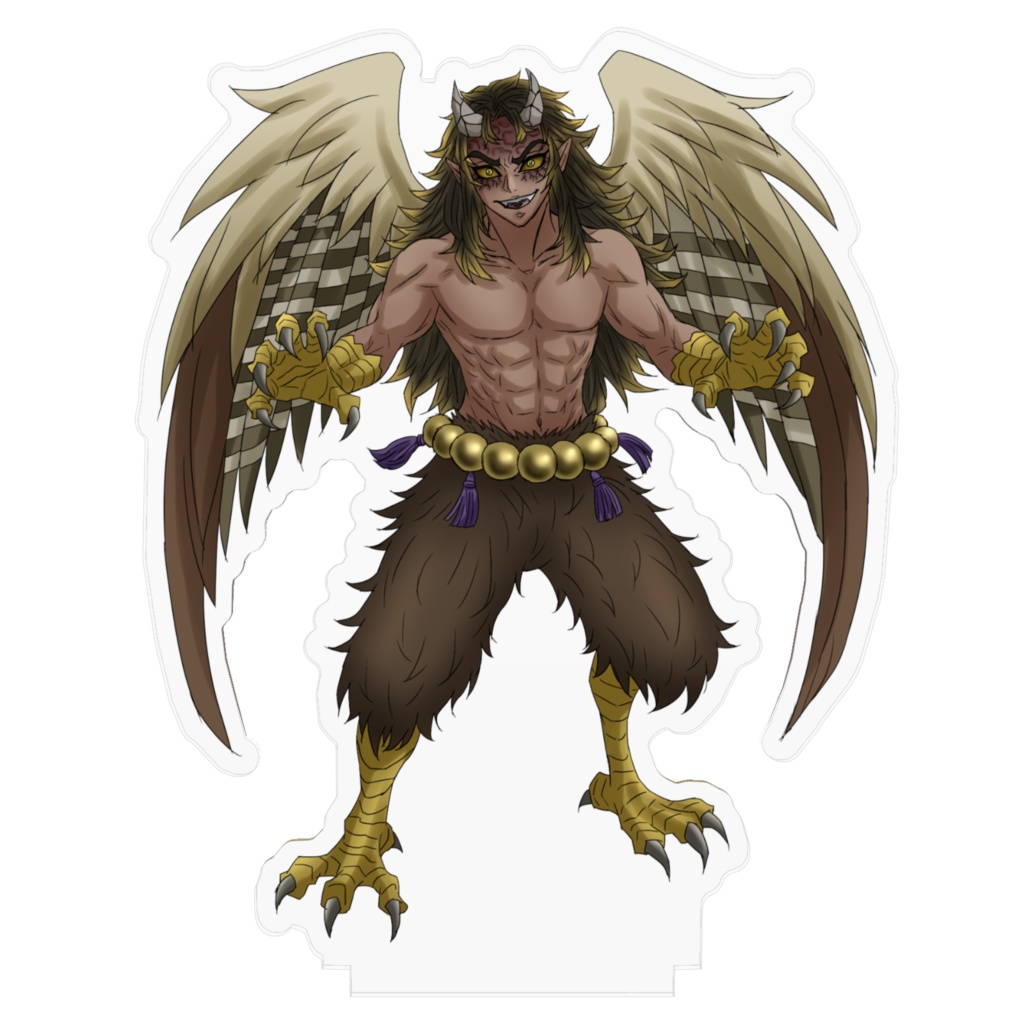 同人グッズ【鬼滅の刃】空喜アクリルスタンド