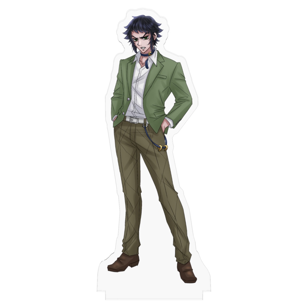 同人グッズ【鬼滅の刃】獪岳(キメツ学園ブレザー)アクリルスタンド