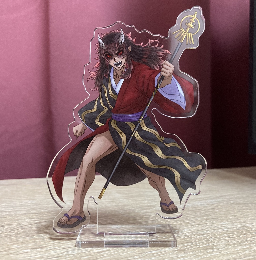 受注生産・同人グッズ【鬼滅の刃】積怒アクリルスタンド