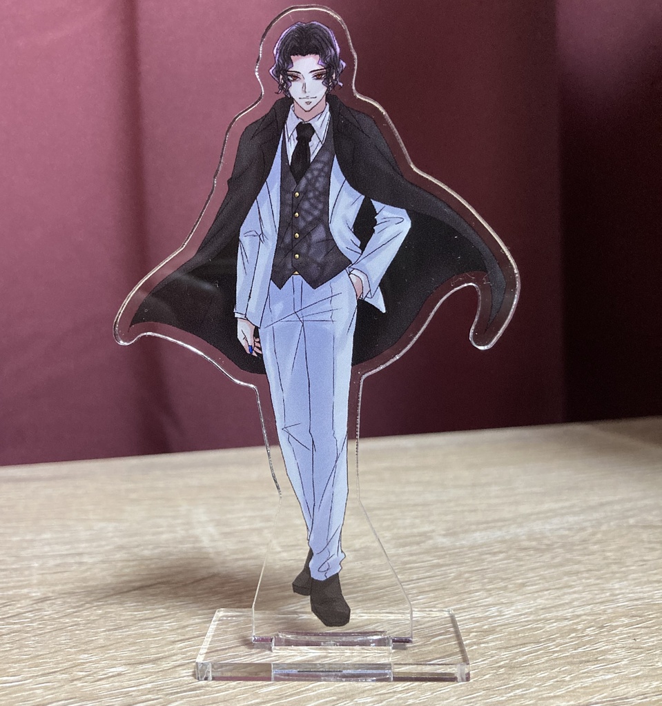 受注生産・同人グッズ【鬼滅の刃】鬼舞辻無惨（外套）アクリルスタンド