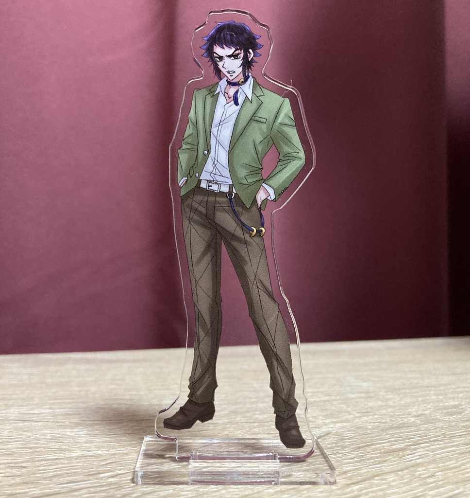 受注生産・同人グッズ【鬼滅の刃】獪岳（キメツ学園ブレザー）アクリルスタンド