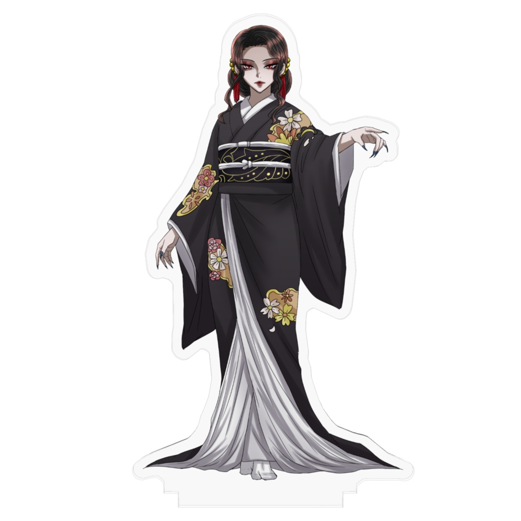 同人グッズ【鬼滅の刃】鬼舞辻無惨(女性バージョン)アクリルスタンド