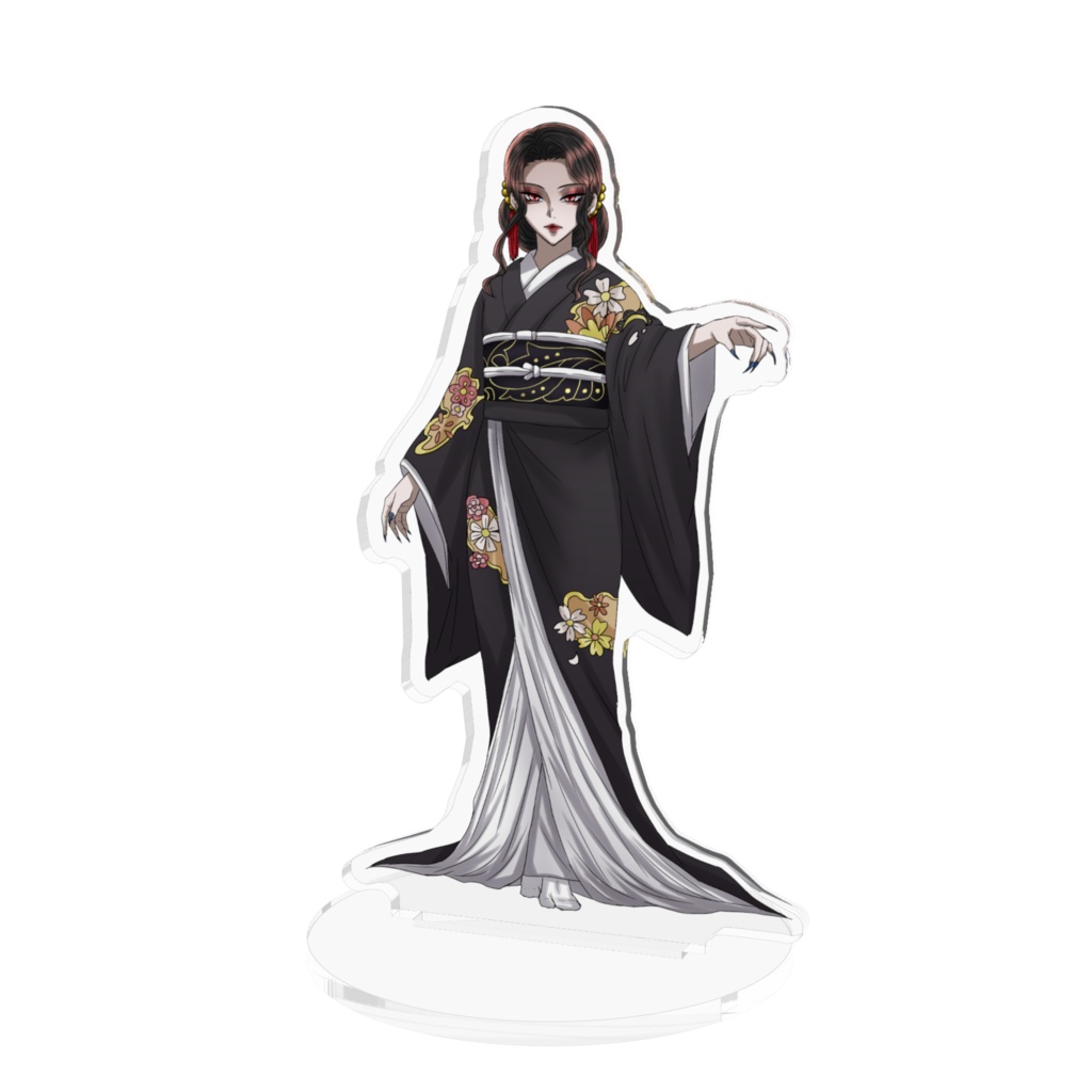 同人グッズ【鬼滅の刃】鬼舞辻無惨（女性バージョン）アクリルスタンド