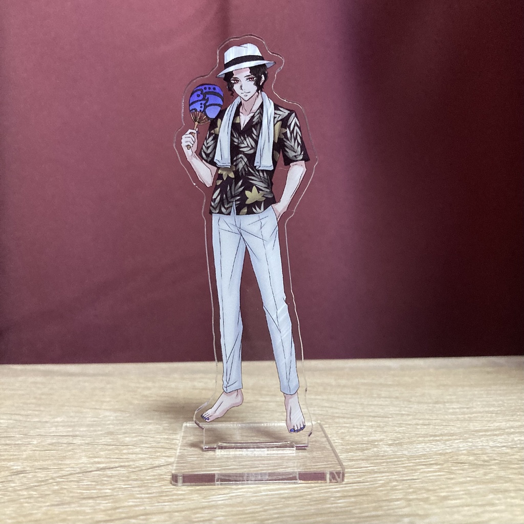 受注生産・同人グッズ【鬼滅の刃】鬼舞辻無惨(ビーチ)アクリルスタンド