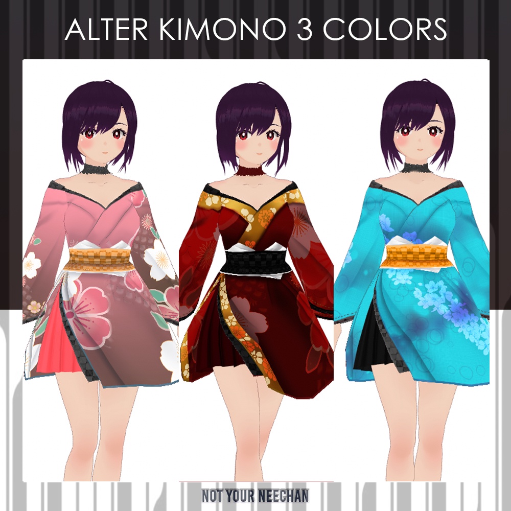 ALTER Kimono style 3 colors