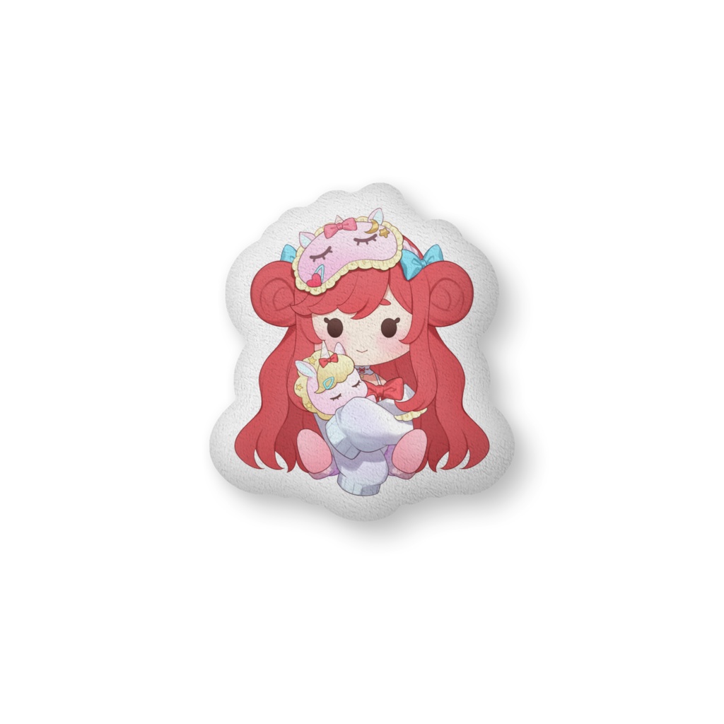 寝衣火ゆん ぬいぐるみ風ふかふかクッション