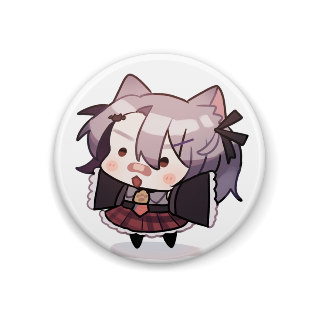 猫屋るる 缶バッジ