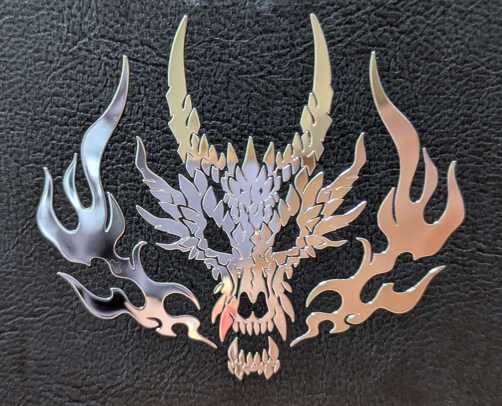 ビーストトライバル メタリックステッカー