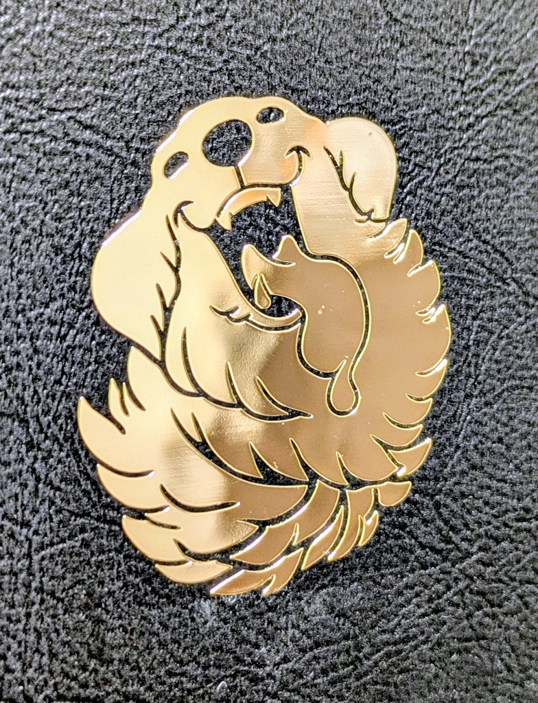 ビーストトライバル メタリックステッカー