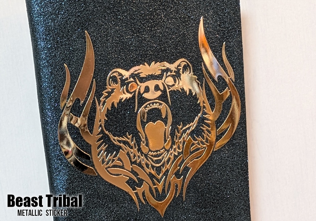 ビーストトライバル メタリックステッカー