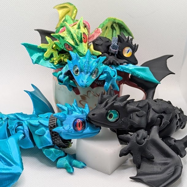 手乗りドラゴン