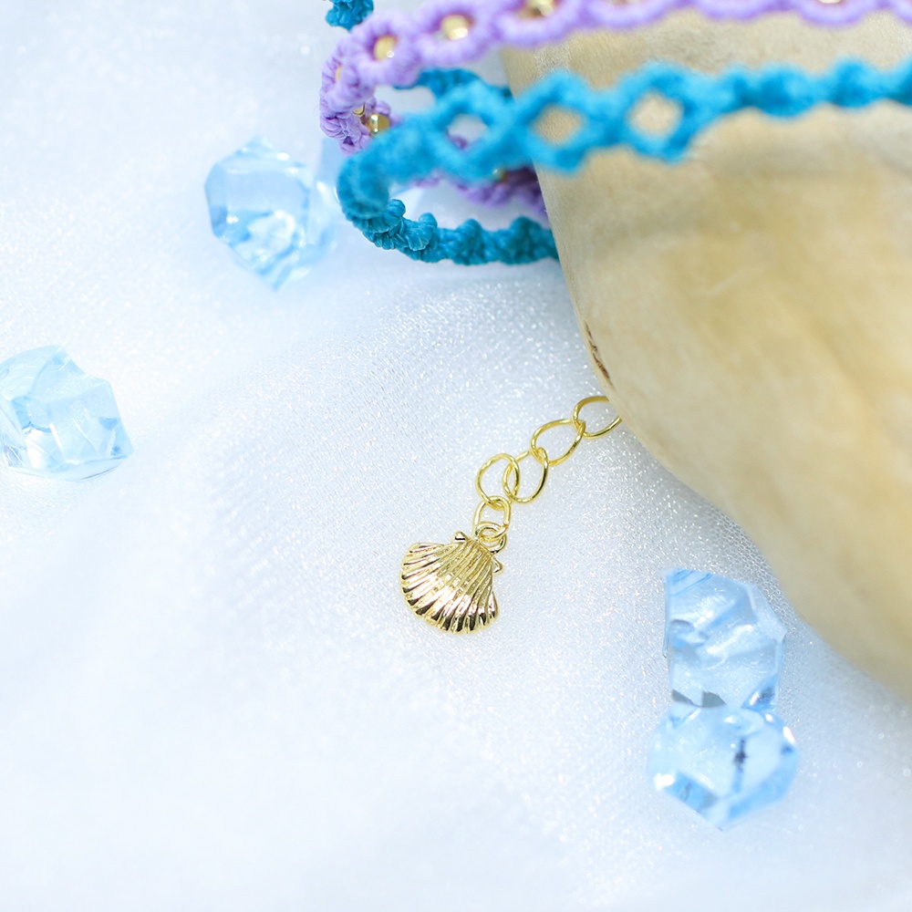 ターコイズ・パープル 三連ブレス