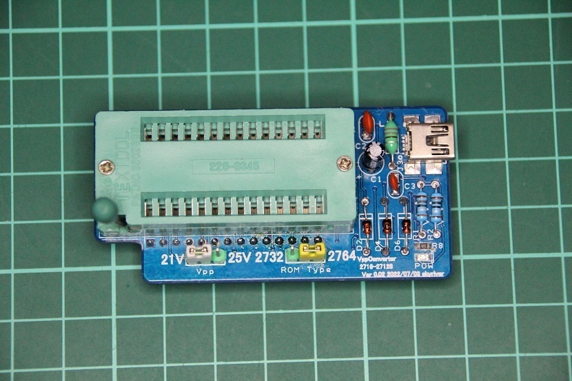 TL866II Plus用 21V/25V対応 Vppコンバータ