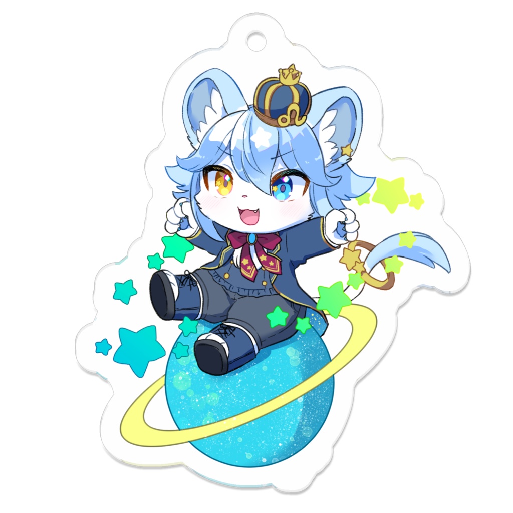 ミニネメアクリルキーホルダー A