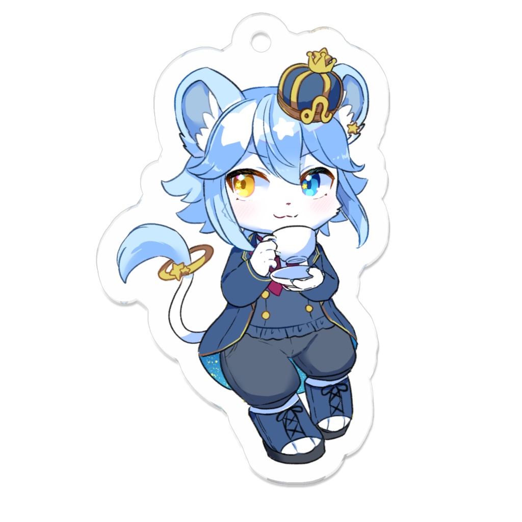ミニネメアクリルキーホルダー B