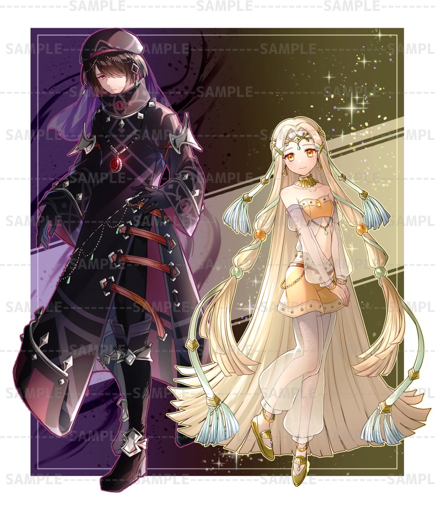 光と闇の使者 立ち絵素材セット